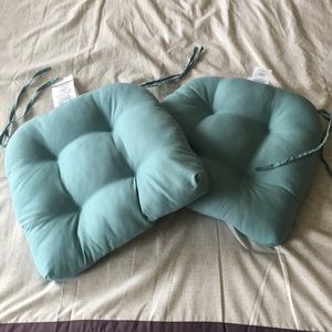 Two chair cushions